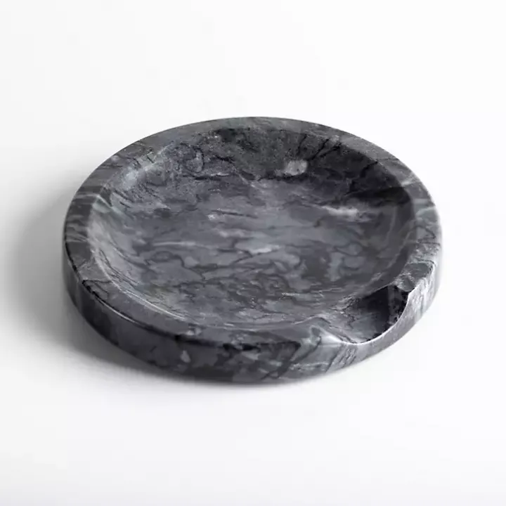 Simple Black Marble Spoon Rest