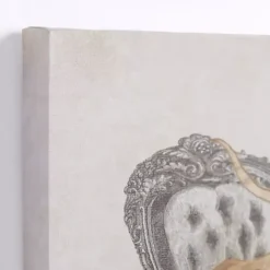 Sitting Pretty Cows Canvas Art Prints, Set of 2