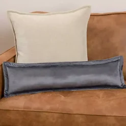 Slate Merry Christmas Lumbar Pillow