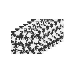 Smiling Ghost Halloween Placemats, Set of 6