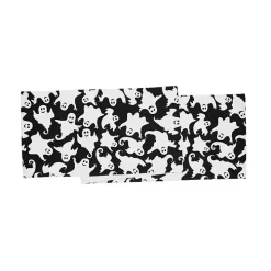 Smiling Ghost Halloween Table Runner