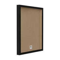 Smiling Santa Portrait Framed Art Print