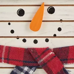 Snowman Christmas Countdown Blocks Figurine