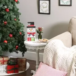 Snowman Christmas Countdown Blocks Figurine