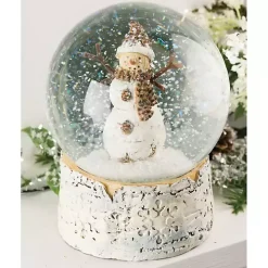 Snowman Christmas Snow Globe