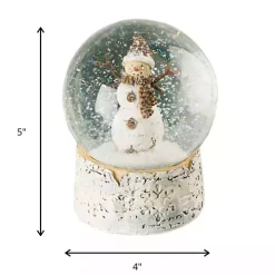 Snowman Christmas Snow Globe