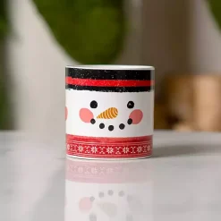Snowman Snow Day Jar Candle