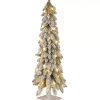 Snowy Downswept Pre-Lit Alpline Tree, 48 in.