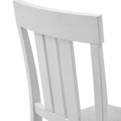 Sofia White High Back Dining Chairs, Set of 2