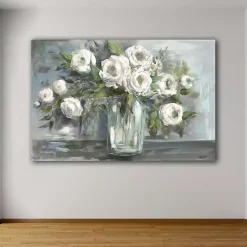 Soft Blooms Giclee Canvas Art Print, 48 in.