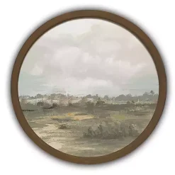 Soft Calming Landscape Framed Art Print