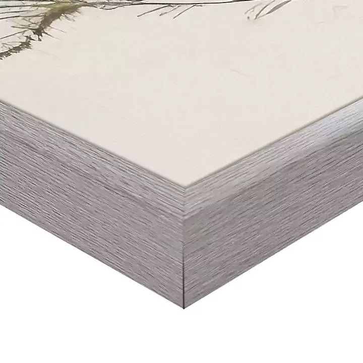 Soft Coastal II Framed Canvas Art Print