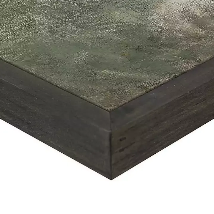 Soft Spring Landscape Framed Canvas Art Print