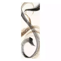 Soft Strokes Neutral Canvas Art Print