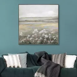 Soft Summer Meadow II Framed Canvas Art Print