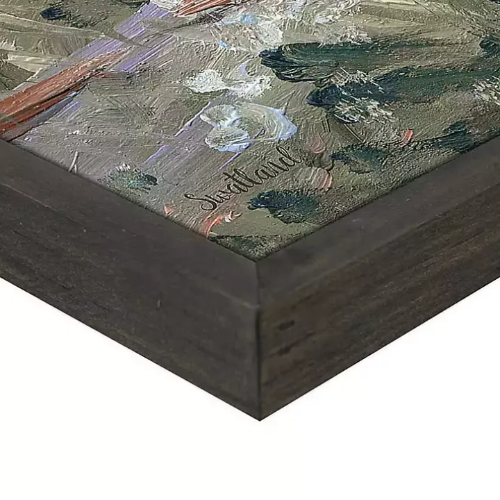 Soft Summer Meadow II Framed Canvas Art Print