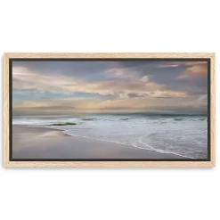 Soft Twilight Framed Canvas Art Print