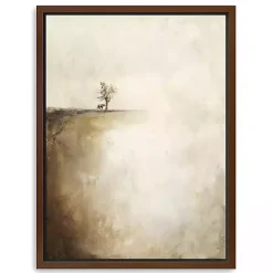Solitude Framed Canvas Art Print