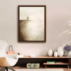 Solitude Framed Canvas Art Print