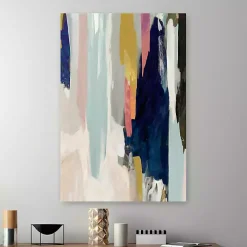Somber Abstract Canvas Art Print