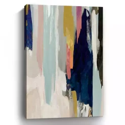 Somber Abstract Canvas Art Print