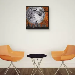 Something Wicked Framed Canvas Art Print