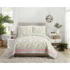 Sonnet Full/Queen 3-pc. Quilt Set