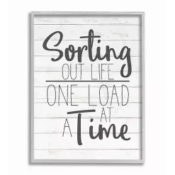 Sorting Out Life One Load At A Time Wall Plaque