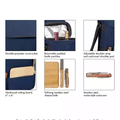 South Carolina Gamecocks Wine & Cheese Tote