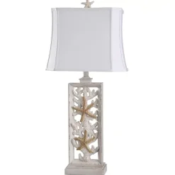 South Haven Stacked Starfish Table Lamp