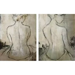 Spa Day Canvas Art Prints, Set of 2