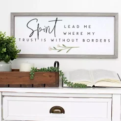 Spirit Lead Me Framed Wall Plaque