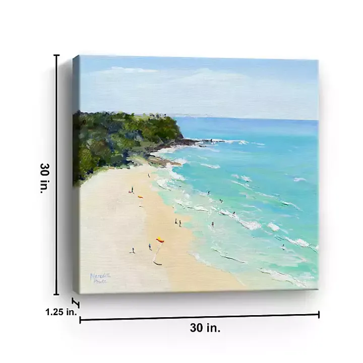 Spring Between the Flags Canvas Art Print