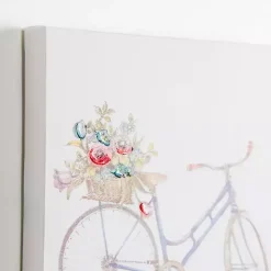 Spring Bicycles Canvas Art Prints, Set of 2