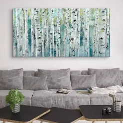 Spring Birches Canvas Art Print