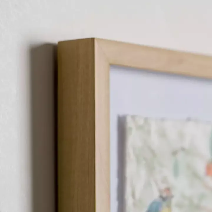 Spring Birds on Branch Framed Art Prints, Set of 2