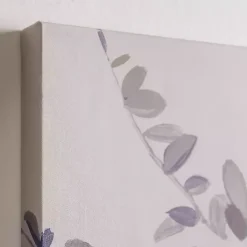 Spring Blue Floral Bouquet Canvas Art Print