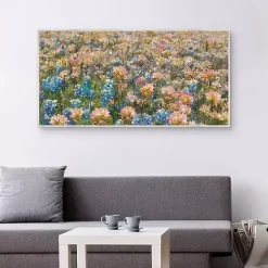 Spring Fling Framed Canvas Art Print