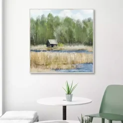 Spring Serenity Framed Canvas Art Print