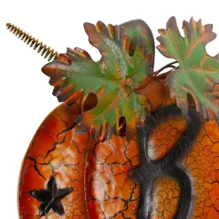 Stacked Pumpkins Boo Outdoor Halloween Decoration