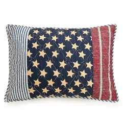 Stars and Striped Patch 2-pc. Twin Quilt Set