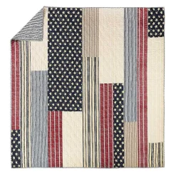 Stars and Striped Patch 3-pc. King Quilt Set