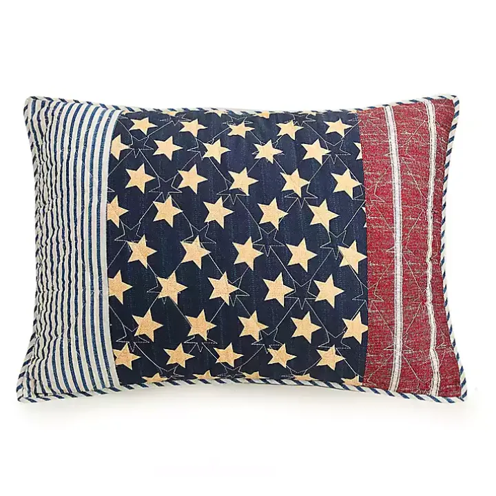 Stars and Striped Patch 3-pc. King Quilt Set