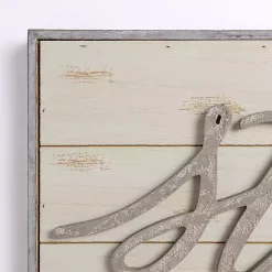 Stay Awhile Wood Plank Wall Plaque