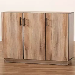 Stella Contemporary Oak 3-Door Sideboard