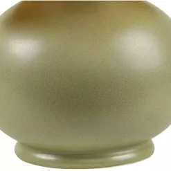 Stella Green Diminuta Table Lamp with Woven Shade