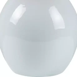 Stella Light Blue Mini Table Lamp with Woven Shade