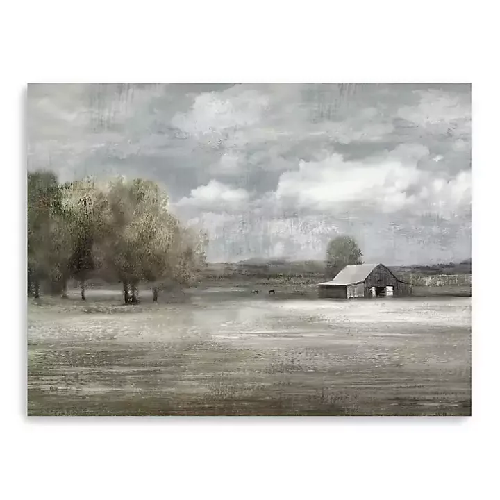 Still Country Quiet Canvas Art Print, 48x36 in.
