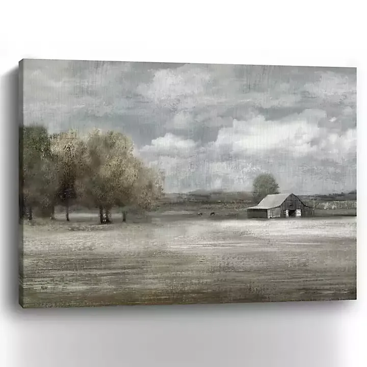 Still Country Quiet Canvas Art Print, 48x36 in.