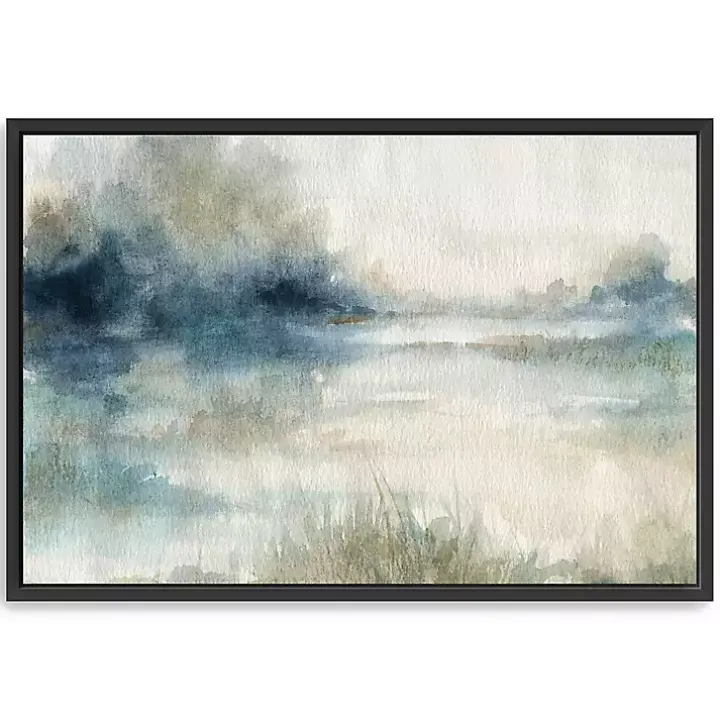 Still Evening Waters II Framed Giclee Canvas Print